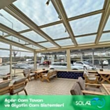 Açılır Cam Tavan ve Giyotin Cam Sistemleri Lezzet-i Şark 4