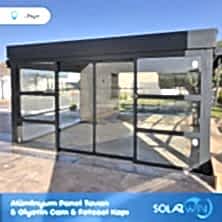 Alüminyum Panel Tavan ve Giyotin Cam ve Fotosel Kapı Libya 1