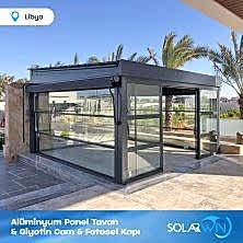 Alüminyum Panel Tavan ve Giyotin Cam ve Fotosel Kapı Libya 2