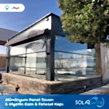 Alüminyum Panel Tavan ve Giyotin Cam ve Fotosel Kapı Libya 5