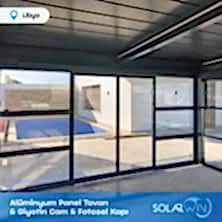 Alüminyum Panel Tavan ve Giyotin Cam ve Fotosel Kapı Libya 8