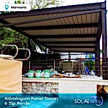 Alüminyum Panel Tavan ve Zip Perde Marmaris 3