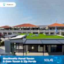 Bioclimatic Panel Tavan ve Cam Tavan ve Zip Perde Kosova 1