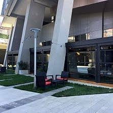 Giyotin Cam Sistemi, Siyah Renkli, Cafe