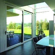 Beyaz, Kış Bahçesi, Kaydırmalı, Hebeschiebe Cam Sistemi