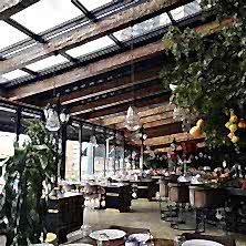 Restaurant, Doğal Ahşap, Açılır, Kapanır, Panel Roof