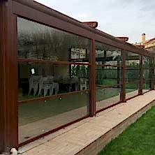 Giyotin Cam Sistemi, Kahverengi Kış Bahçesi