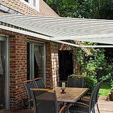 Beyaz Dekoratif, Kasetli Tente