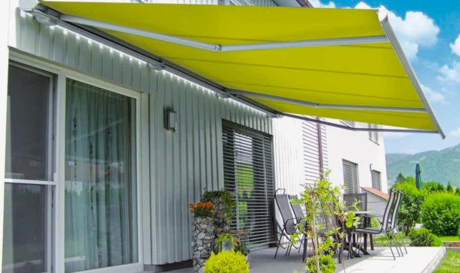 Kasetli Tente, Yeşil Kumaş