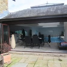 Nostaljik Görünümlü, Akordeon Kapı