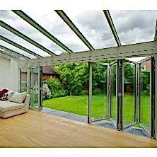 Kış Bahçesi, Açılır, Kapanır Akordeon Kapı