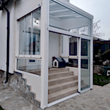 Dayanıklı Ve Sabit Camlı Sürme Cam Uygulamaları