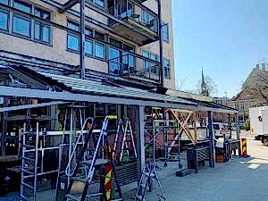 Trondheim, Norveç Açılır Tavan Panel Roof Uygulama