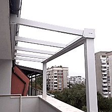 Bulgaria Sofia / Fixed Glass Ceiling (Veranda) Project
