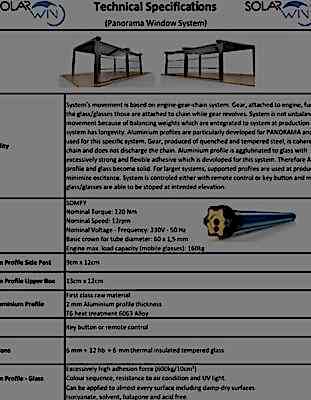 Isıcamlı Giyotin Cam Sistemleri Teknik Kataloğu