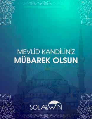 solarwin mevlid kandili
